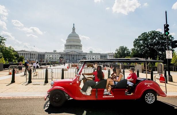 DC Monuments and Capitol Hill Tour by Electric Cart