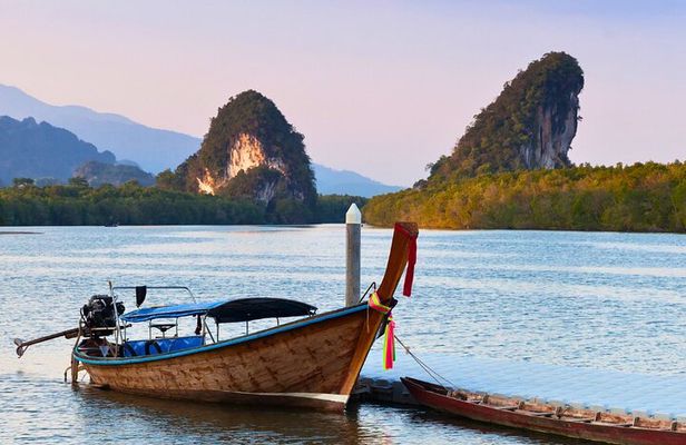 Krabi Half Day Mangrove Boat Trip Khao Khanap Nam Cave with Lunch