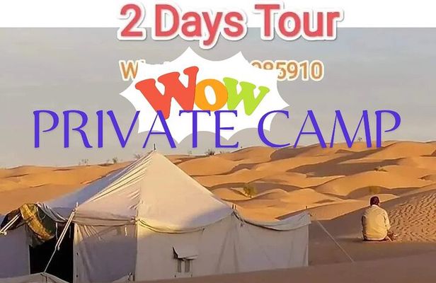 2 Days Private to Ksar Ghilan and Chenini night in Bivouac