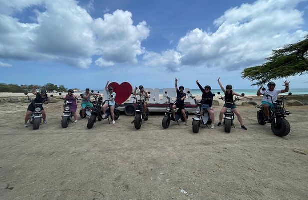 3-Hour Electric Scooter Island Tour in Aruba