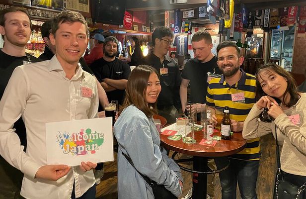 Meet and Fun Chat Osaka Locals with Drink All U Can Party Ticket