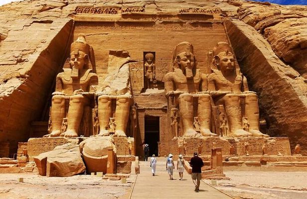 From Aswan : share a day tour to Abu Simbel with small group