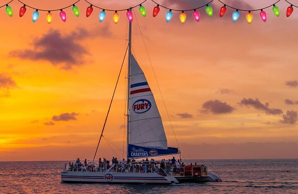 Nights of Lights Viewing with Drinks and Live Music Sunset Sail