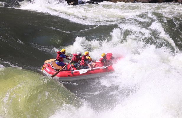 Shared Rafting and Kayaking at Zambezi with Guide