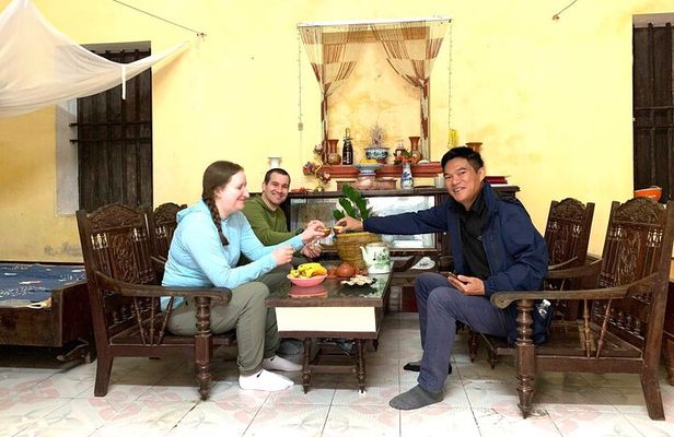 Ninh Binh Mua Cave Trang An Hoa Lu with Local Farmer House Visit