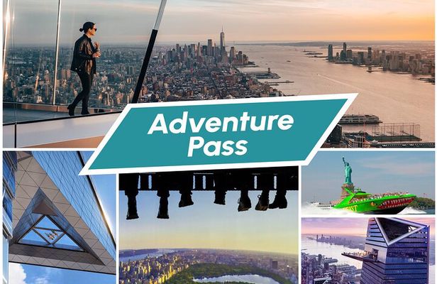 NYC Adventure Pass - Edge Observation Deck, The Beast and RiseNY