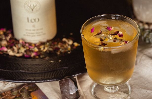 Taste 12 zodiac teas while exploring your birth chart