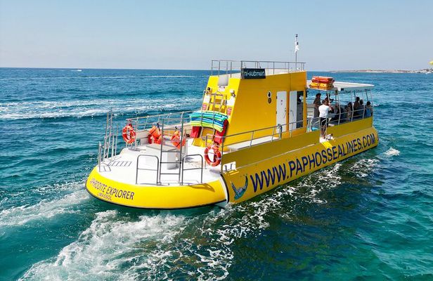 Paphos: Swim Cruise with Turtle Watching, Drinks & Aperol Spritz