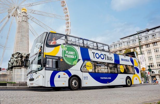 Brussels Tootbus Discovery Hop-on Hop-off and Ferris Wheel