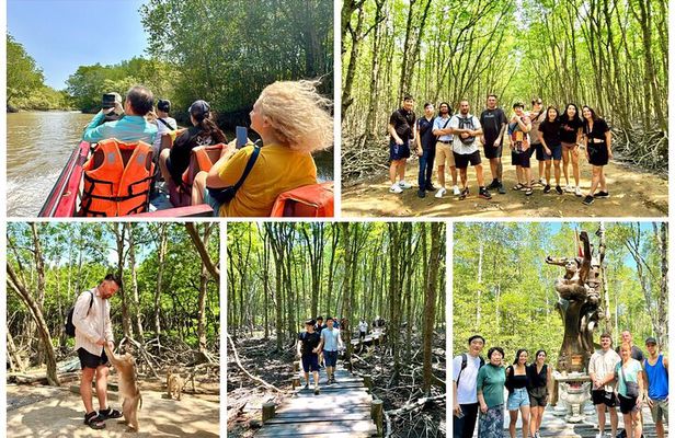 From Ho Chi Minh: Can Gio Trek – Monkey Island & Crocodile Farm