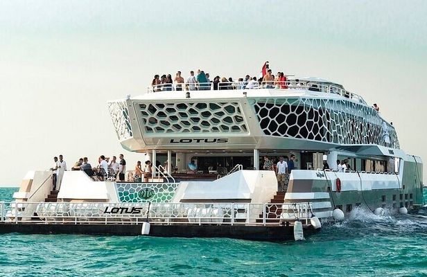 Lotus Mega Yacht 3 Hour Dinning Cruise with Transfers Options