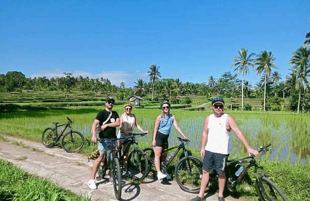 All Inclusive Bali Downhill Cycling Tour With Volcano Visit