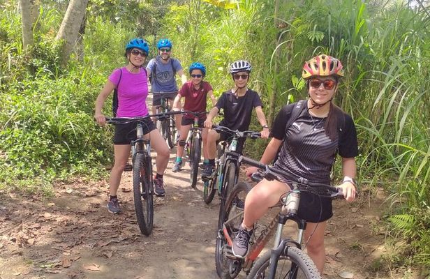 Ubud All-Inclusive Downhill Cycling Private Tour with Volcano