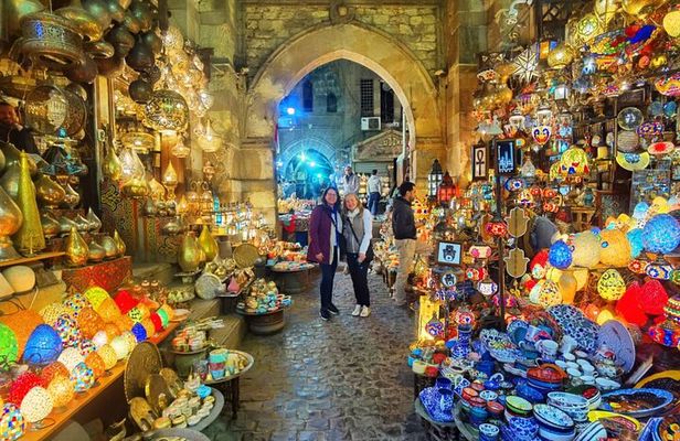 Khan Elkhalili Market Tour with Nile Felucaa Ride