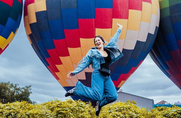 Balloon Flight with Breakfast in a Natural Cave and Transportation from CDMX