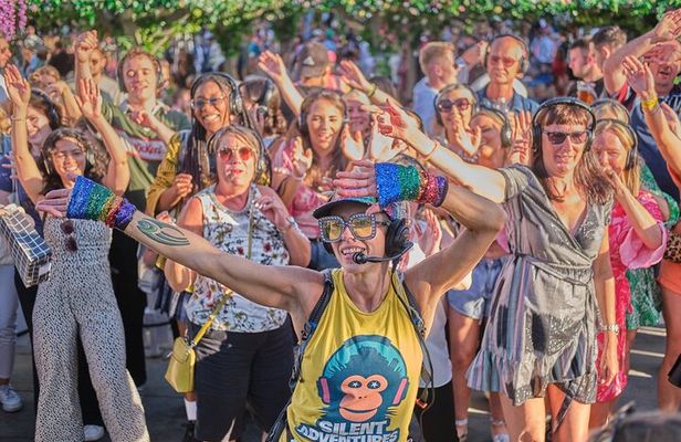 A Silent Disco Adventure at the Fringe for August in Edinburgh