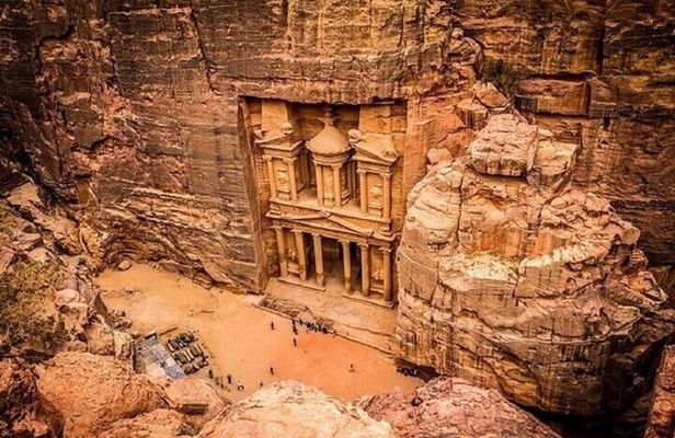 Petra temple & Jordan River by Ferry boat Trip - Sharm El Sheikh