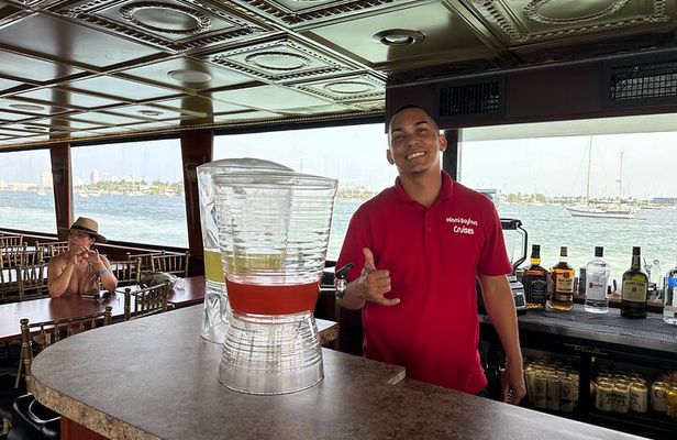 Miami Sightseeing Cruise of Biscayne Bay with Music Cash Bar