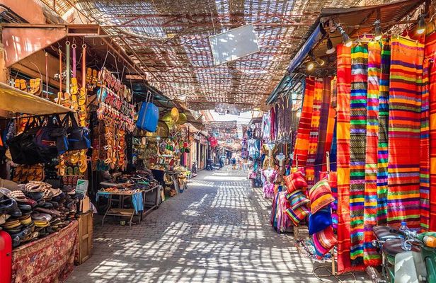 Marrakech Day Trip: Camel Ride, Medina & Palaces from Casablanca