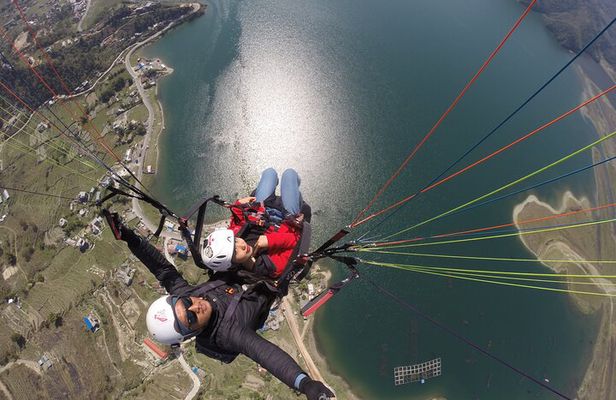 Paragliding Trip with River Rafting
