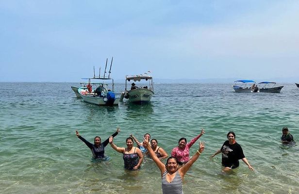 Full Day Tour Snorkel in Los Arcos and Madagascar with Open Bar