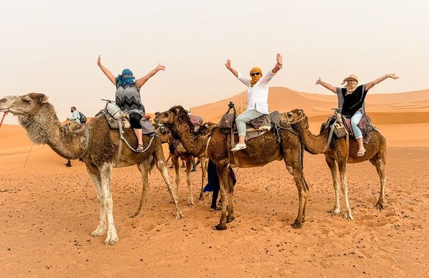 3-Day Marrakech to Merzouga Desert Experience and Camel Trekking