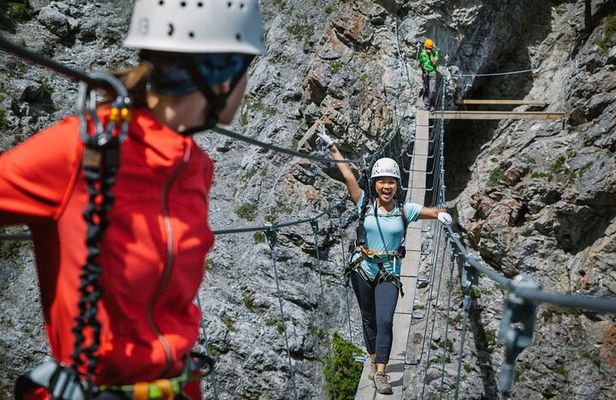 Half-Day Guided Via Ferrata Climbing Tour in Banff
