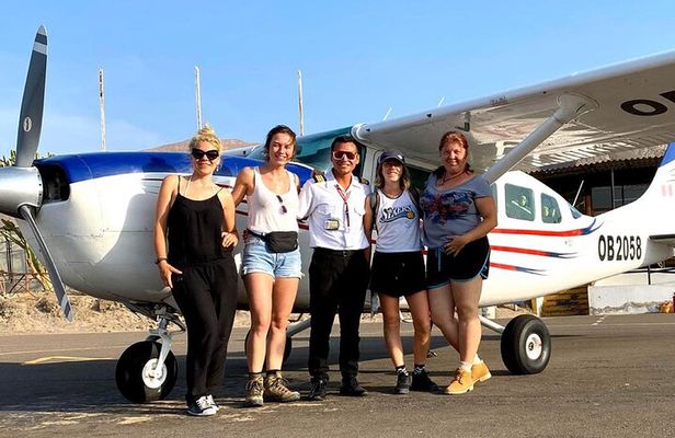 Nazca: Flight over Nazca Lines & Visit Cantalloc Aqueducts