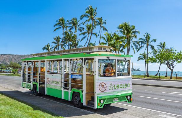 4 Day Pass LeaLea Trolley and Waikiki Trolley Pink Line