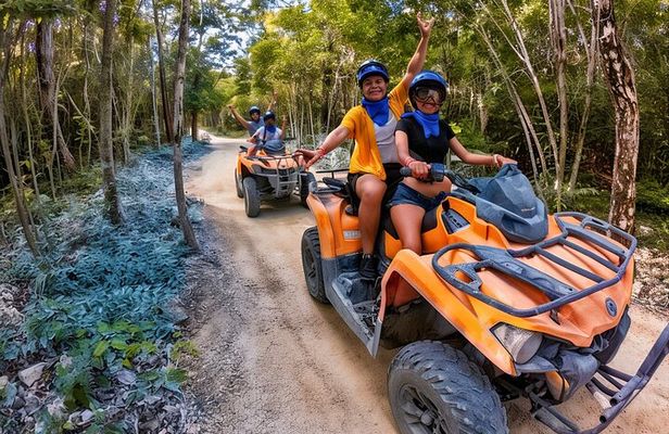 ATV Excursion: Discover El Cedral Town & Ruins, Cenote Swim