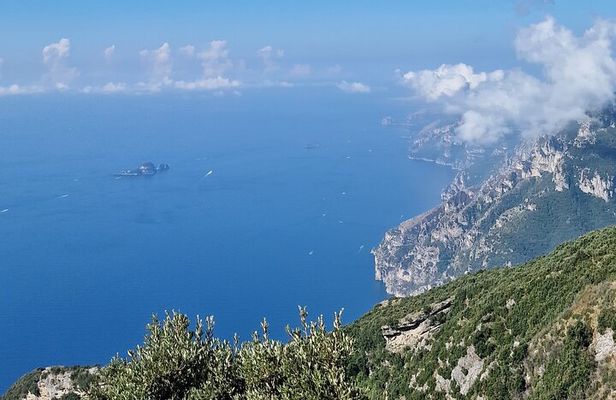 Path of the Gods from Agerola to Praiano - Amalfi Coast.