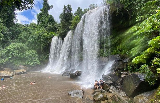 Kulen Mountain With Ticket included Plus Banteay Srei Temple Tour
