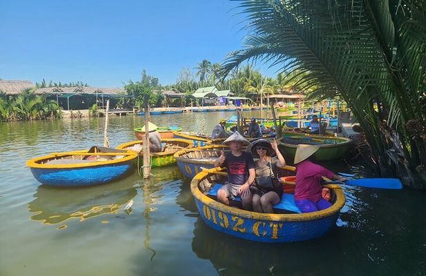 My Son Sanctuary Private Tour & Bay Mau Coconut Jungle to Ride Basket Boat