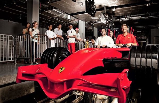 Dubai Grand Mosque Tour with Ferrari World Tickets