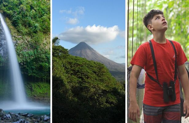 La Fortuna Full Day Waterfall, Arenal Volcano and Hanging Bridges