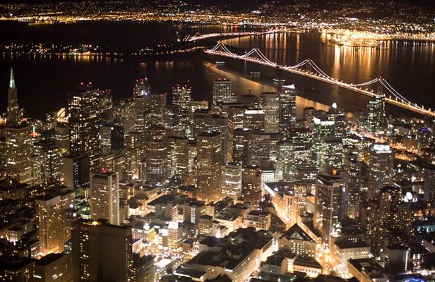 Airplane San Francisco Private Night Tour