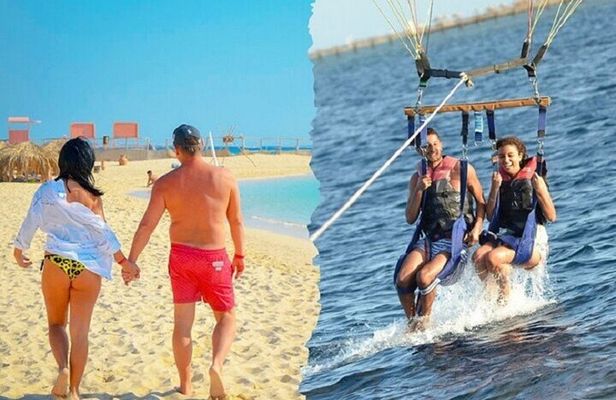 Orange Bay Island Snorkeling, Parasailing & Water Sports-Hurghada