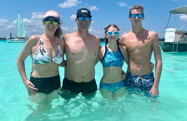 Private Bacalar Lagoon Tour Sailboat or Pontoon Adventure