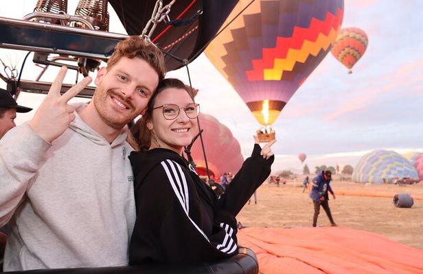 Balloon Flight and Tour in Teotihuacán from Mexico City