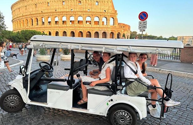 Rome Highlights Private Tour by Golf Cart