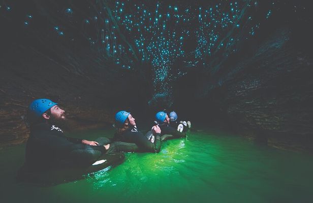 Black Water Rafting Semi Private Tour from Auckland
