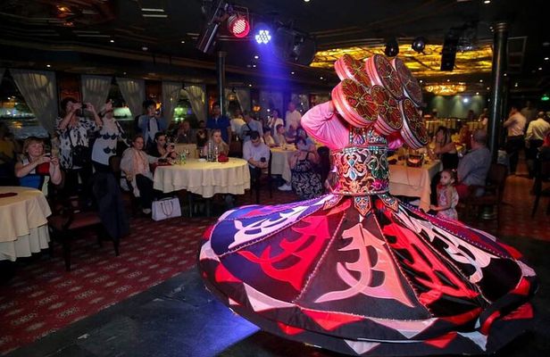 From Cairo: 5 Stars Nile Dinner Cruise with Live Entertainment
