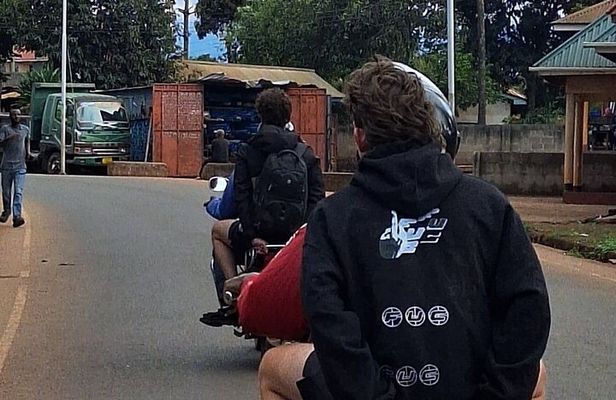 Bodaboda Experience to Materuni Waterfall and Coffee Tour