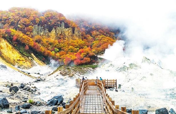 With Lunch│Mt. Usu Ropeway, Otaru & Noboribetsu Day Trip