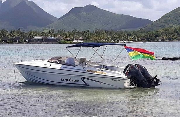 Speedboat Blue Bay to Ile Aux Cerfs BBQ and Lobster Lunch
