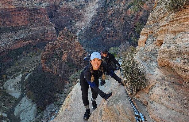 Zion National Park: Angel's Landing With Permit!!