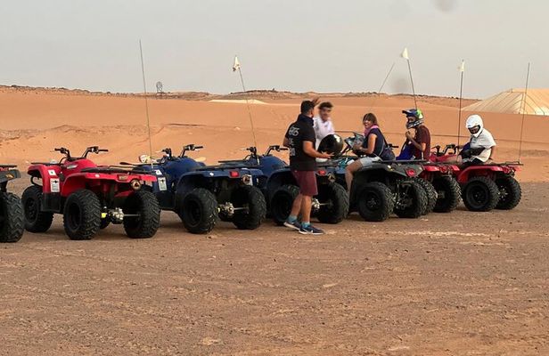 Private Quad Bike Adventure at Merzouga with Guide