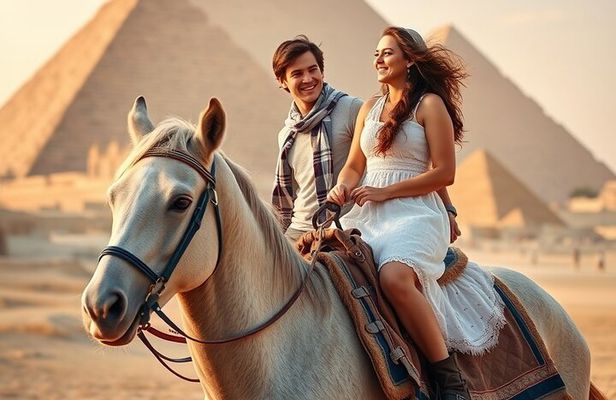 Cairo full Day from Sharm El Sheikh Pyramids, Museum, Lunch