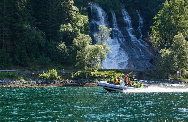 Olden: Rib Boat Sightseeing on the Fjord