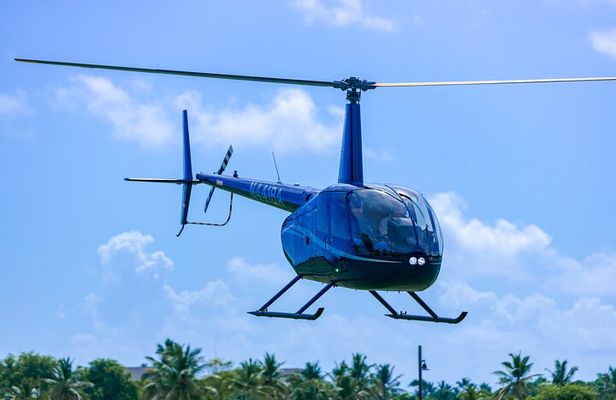 Helicopter tour of Punta Cana